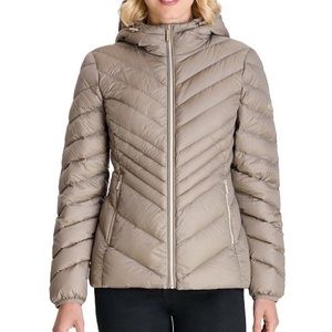 MICHAEL Michael Kors  puffer jacket in Taupe